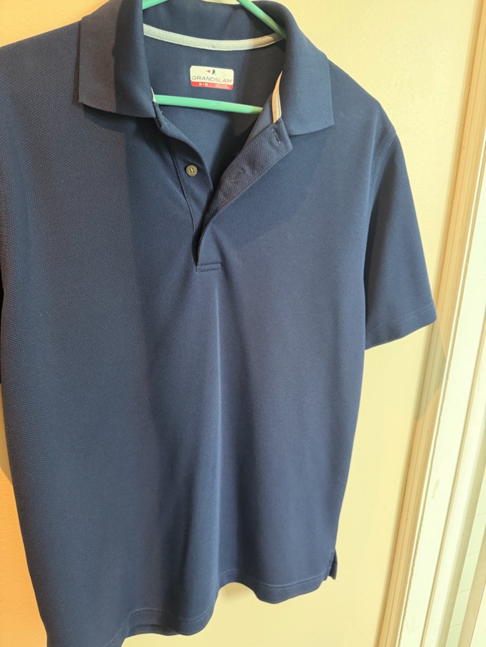 Grand Slam Men’s Navy Blue Polo Shirt
